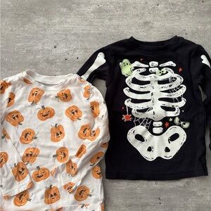 Old Navy Black and White Halloween Skeleton Costume